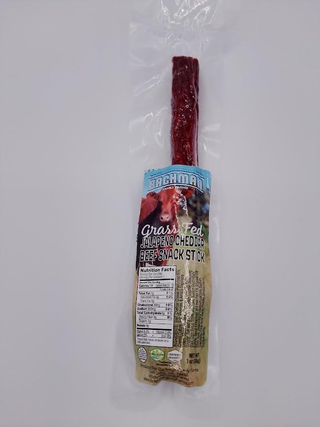 Jalapeno Cheddar Beef Snack Sticks
